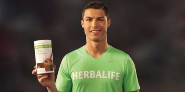 Patrocinando a Cristiano Ronaldo
